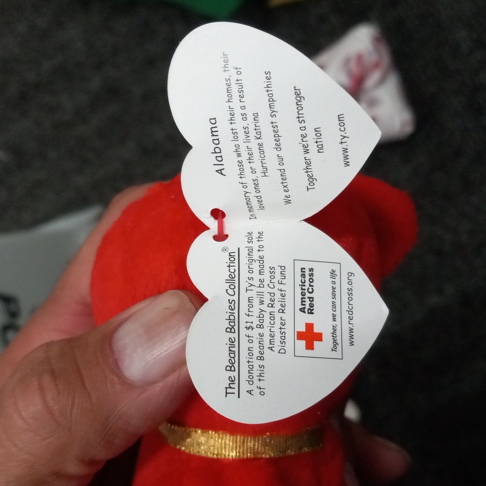 Beanie babie " ALABAMA" RARE - Picture 4 of 10